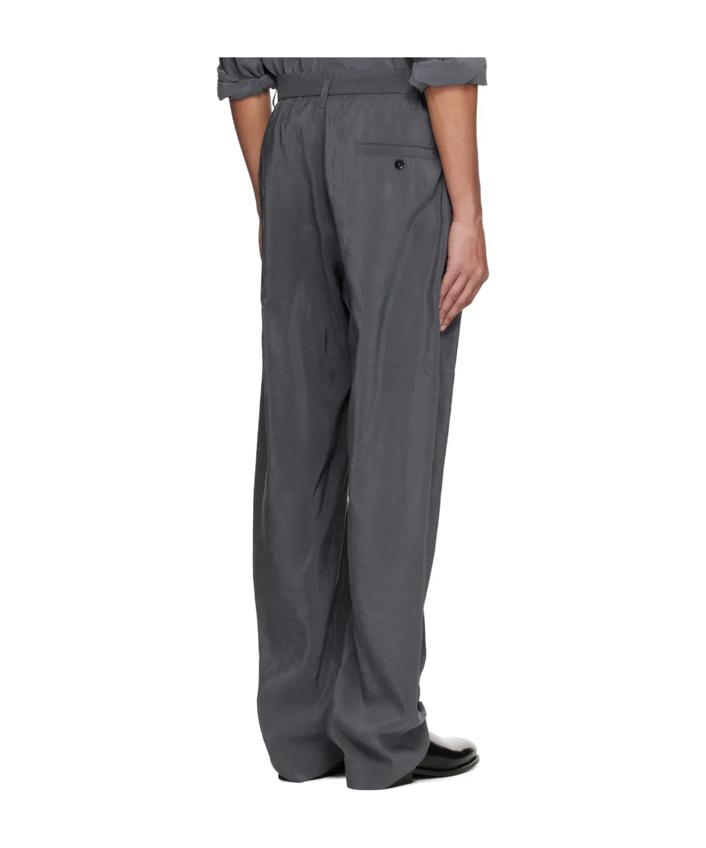 Belted Tapered Pants