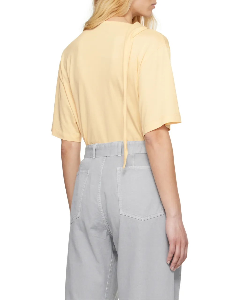 Knot-Detailed Short-Sleeved Top