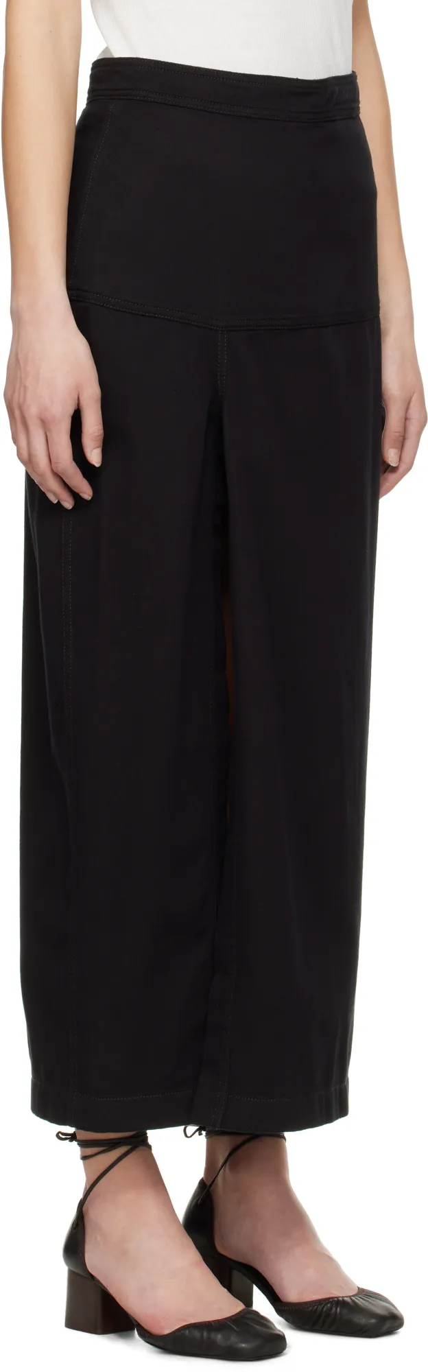 Asymmetrical Wrapover Skirt