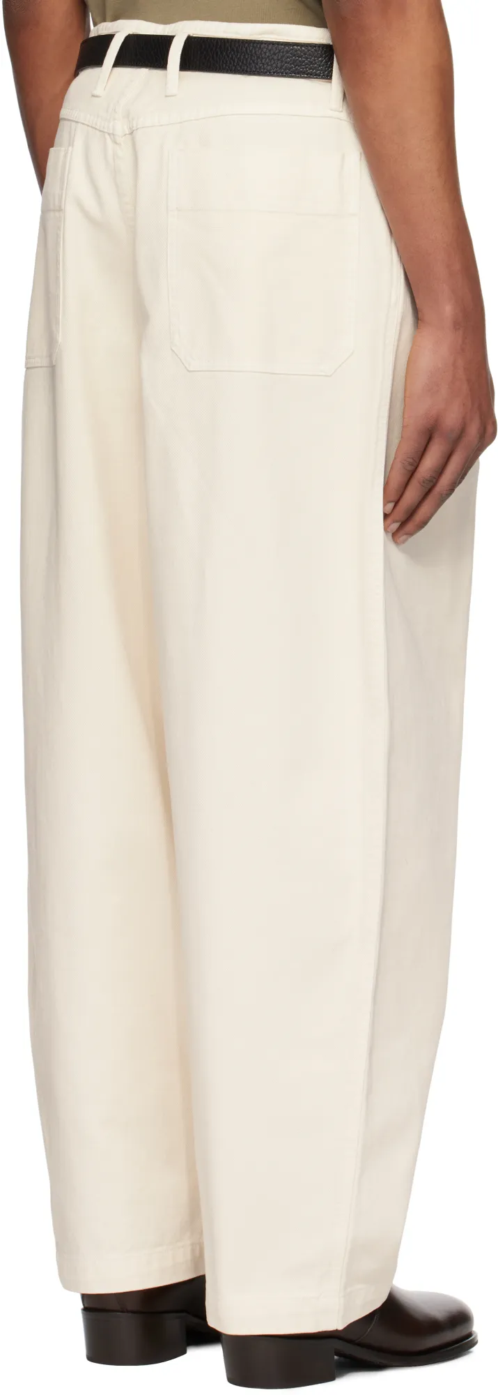 Pleated Workwear Pants