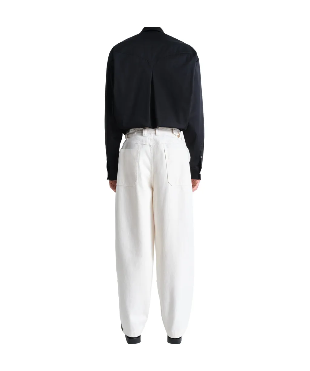 Pleated Workwear Pants