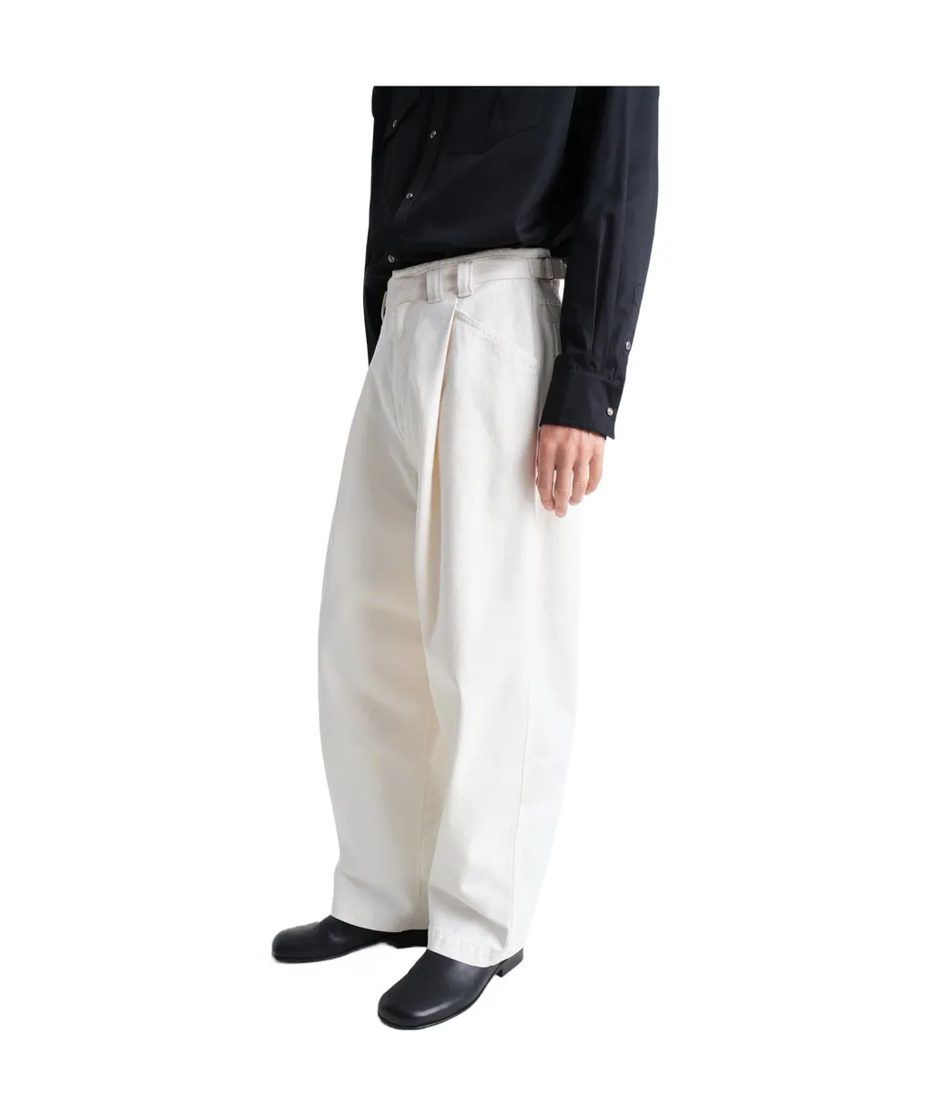 Pleated Workwear Pants