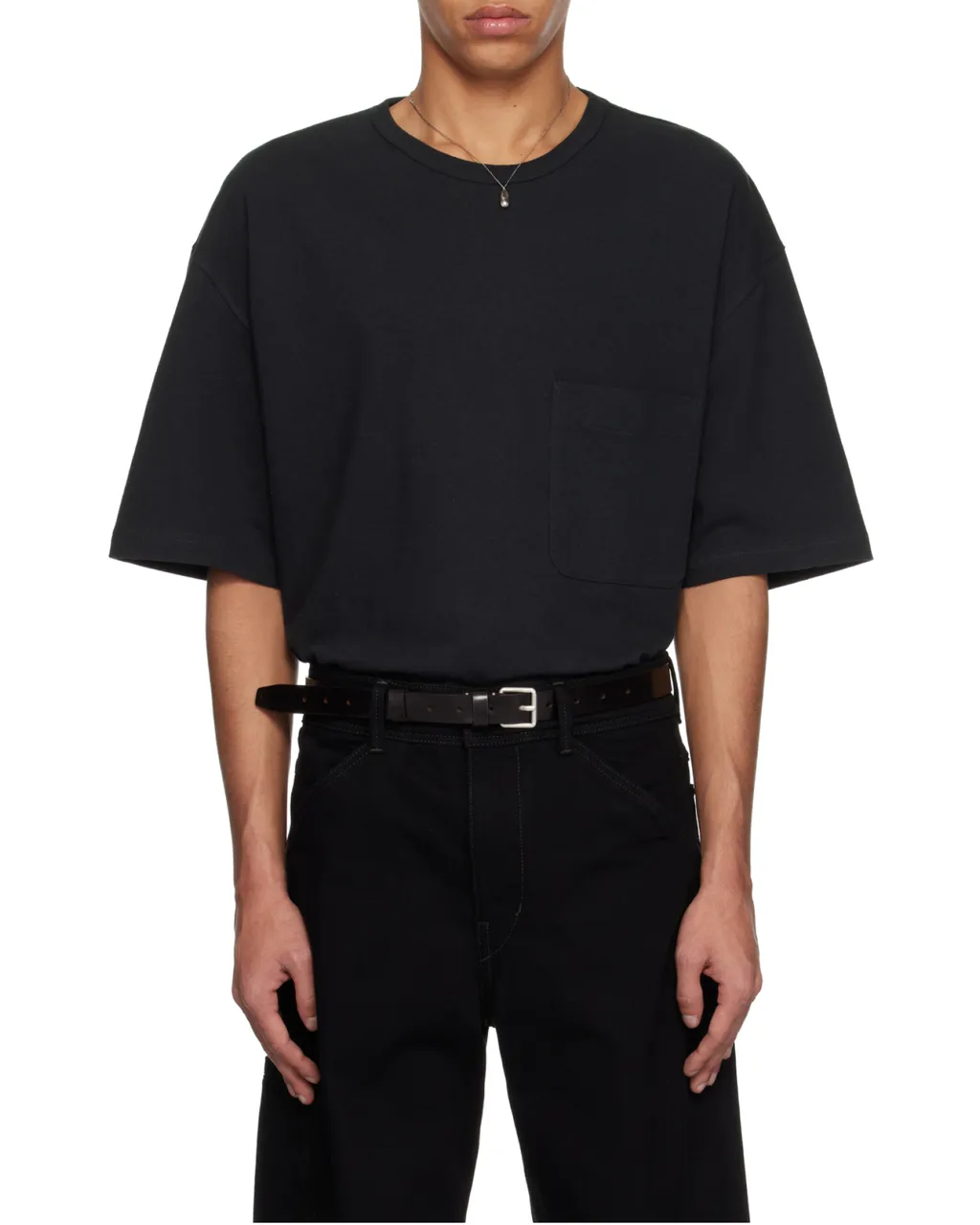 Crewneck Jersey T-Shirt