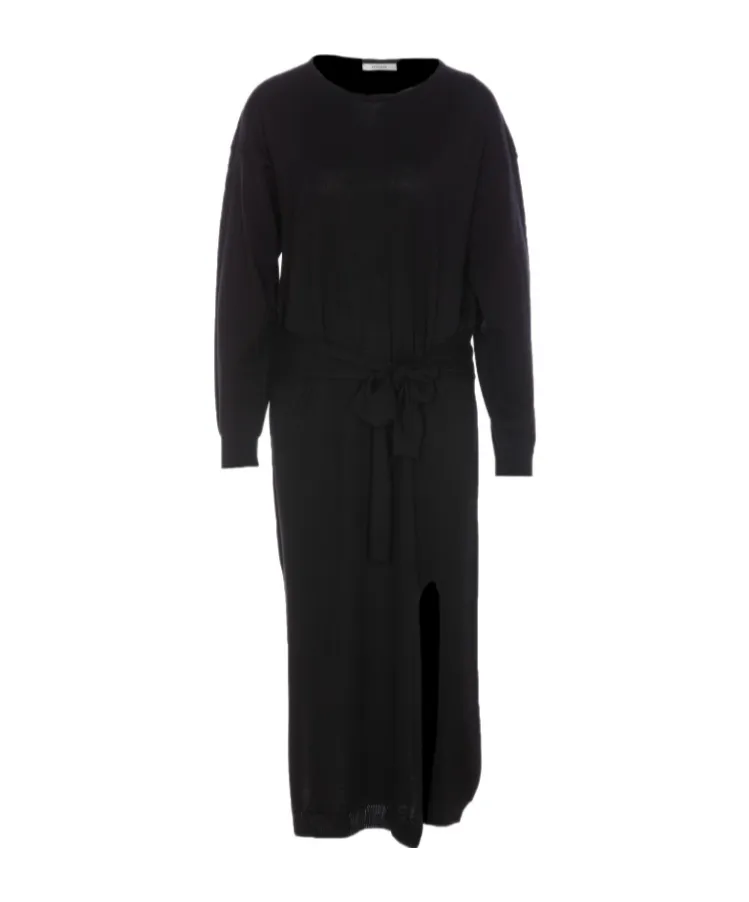 Lace-Detailed Long Dress