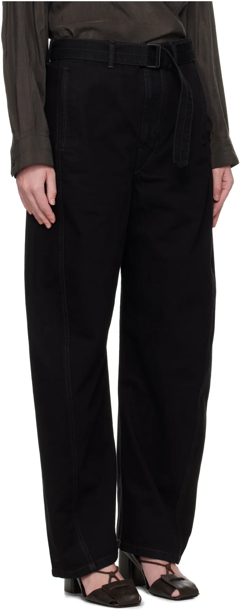 Belted Waist Trousers