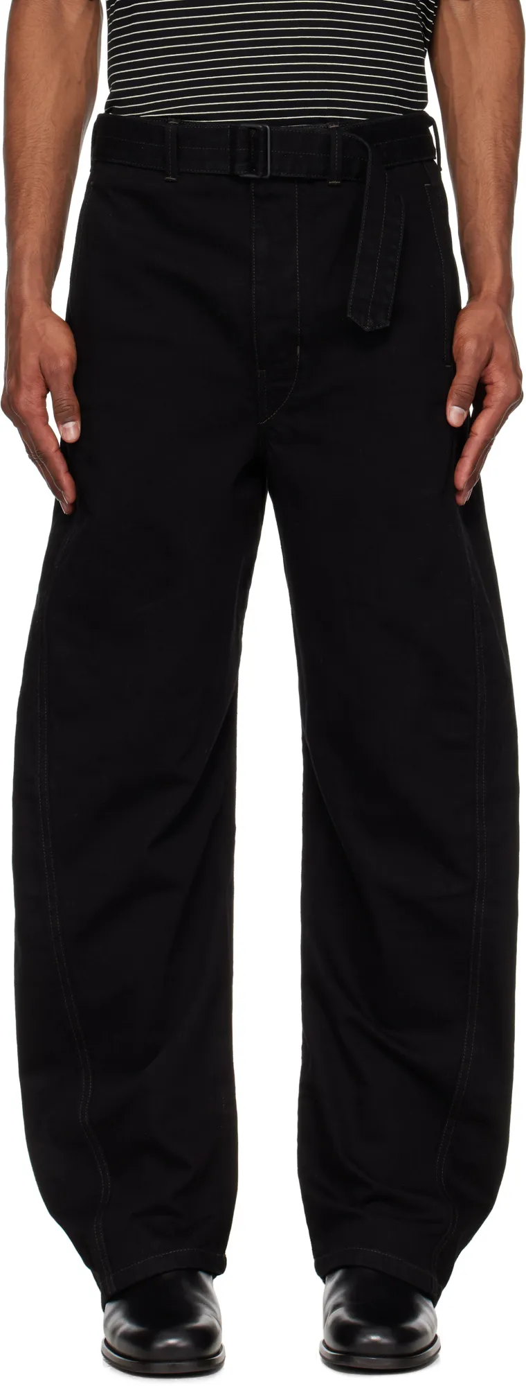 Belted Waist Trousers