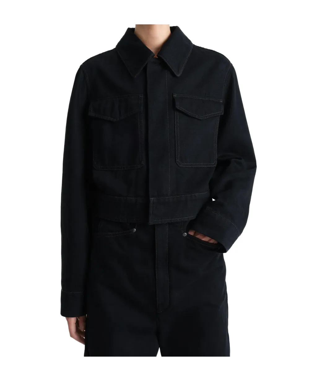 Long-Sleeved Short Jacket