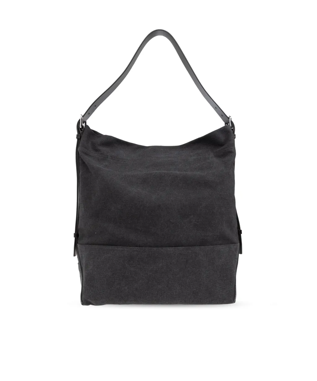 Zip-Up Top Handle Bag