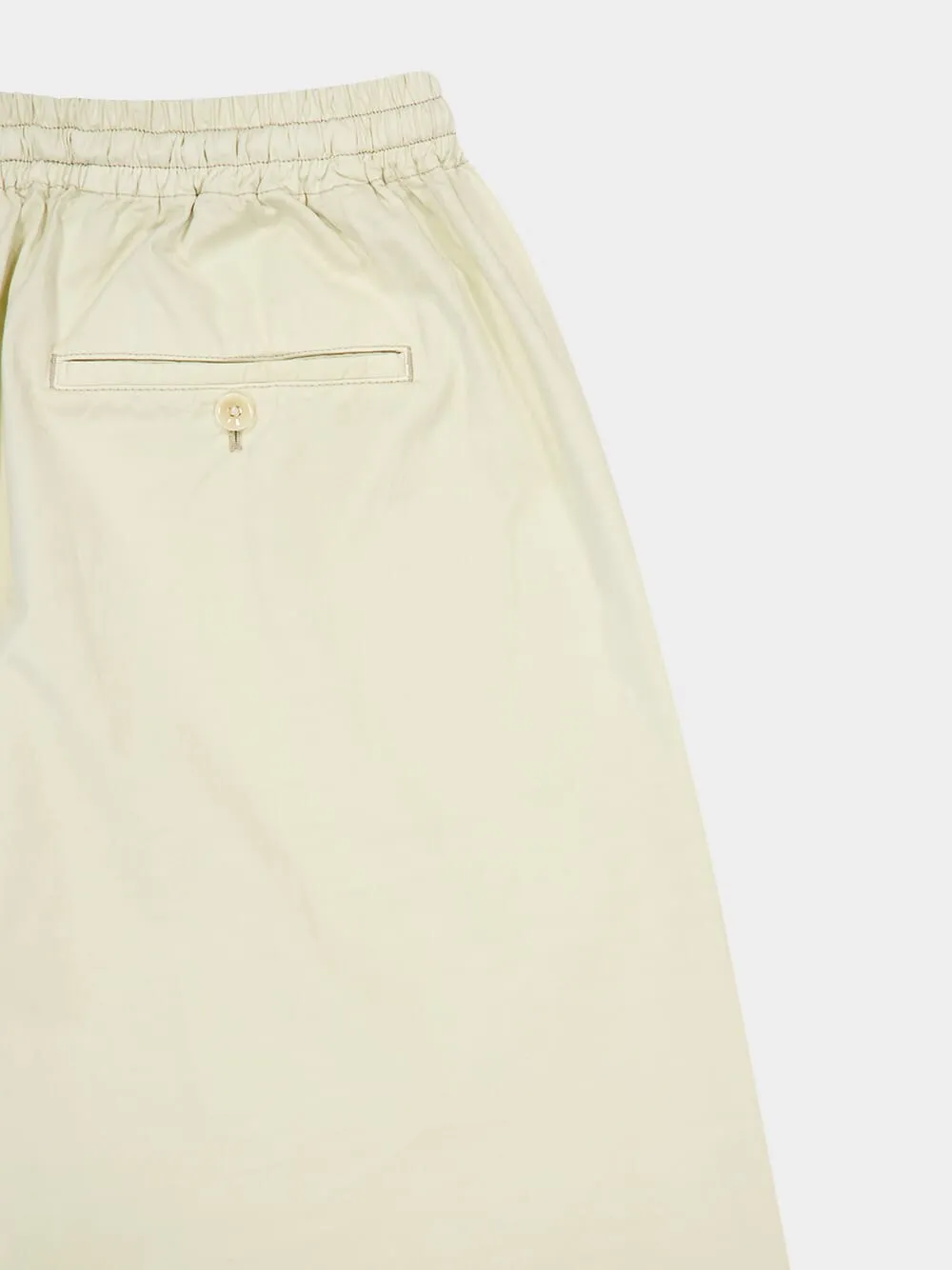 Drawstring Straight-Leg Pants
