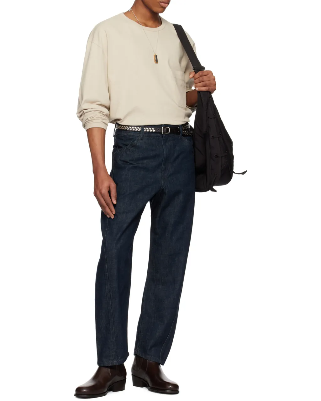 Large Soft Game Zipped Shoulder Bag