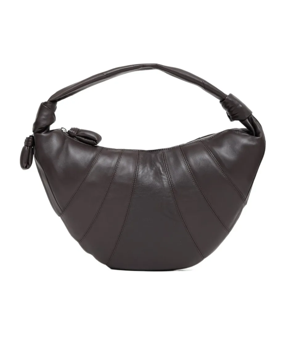Fortune Croissant Zipped Shoulder Bag