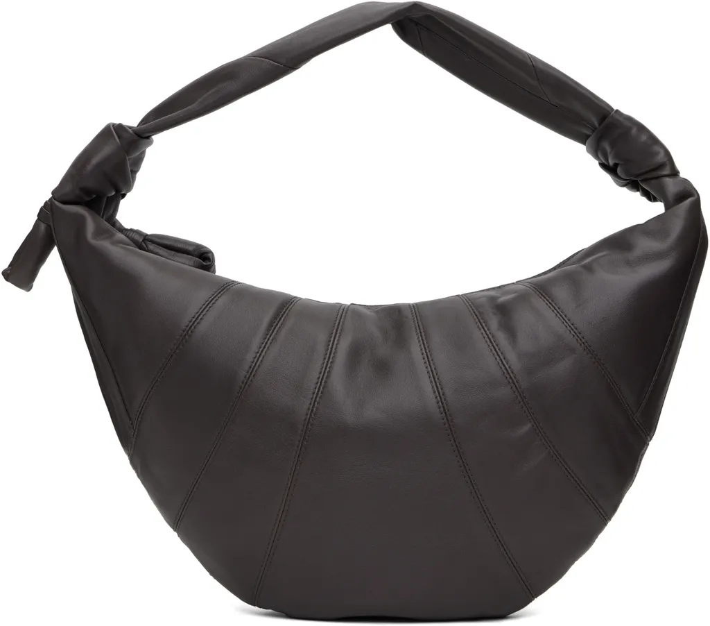 Fortune Croissant Zipped Shoulder Bag