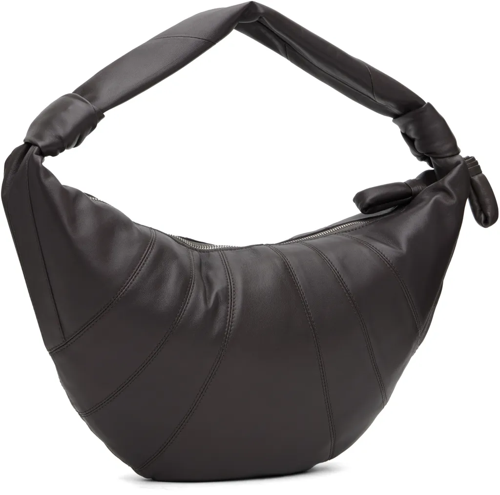 Fortune Croissant Zipped Shoulder Bag