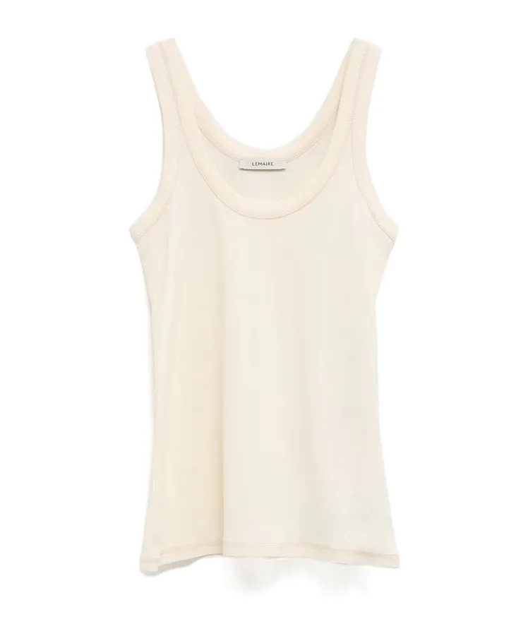 Ribbed Sleeveless Tank Top
