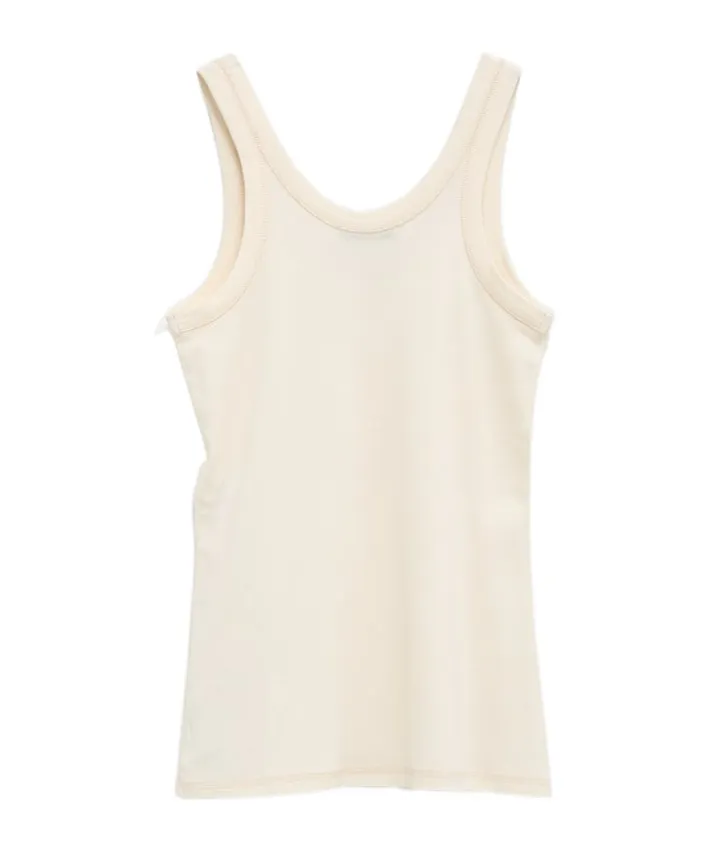 Ribbed Sleeveless Tank Top