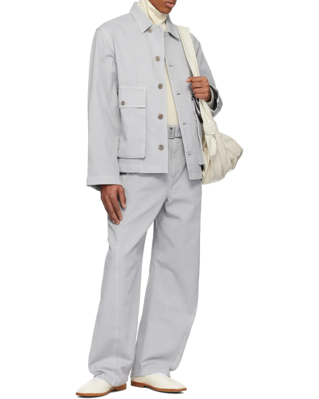Long Sleeved Buttoned Jacket