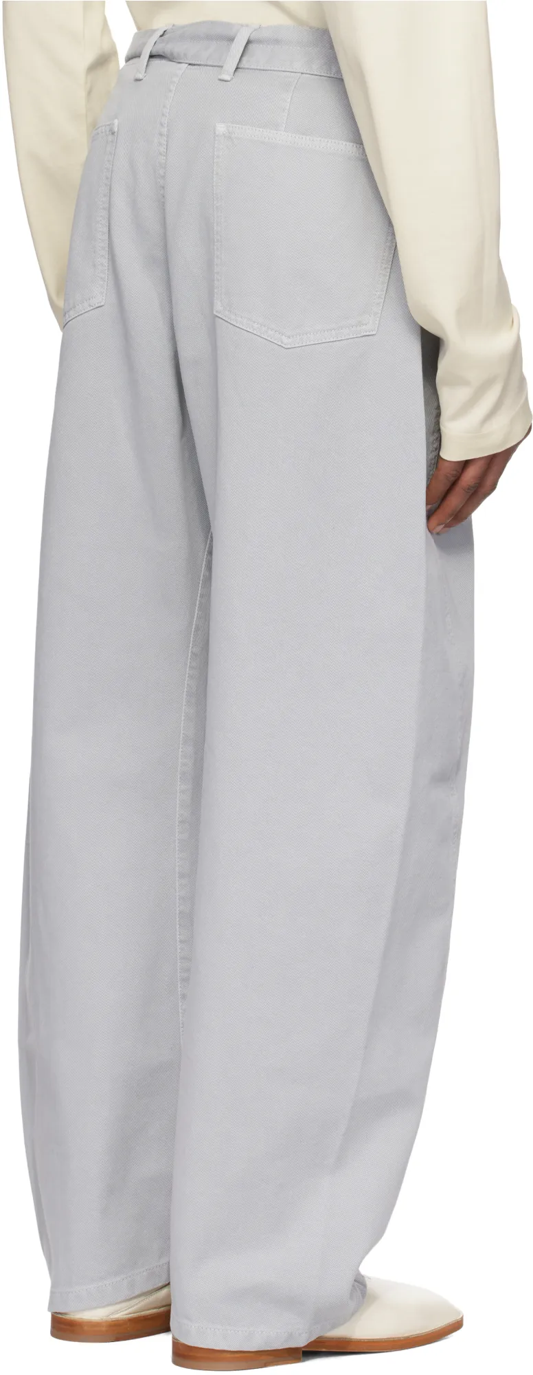 Twisted Belted Jeans