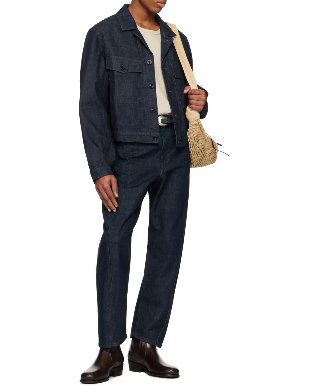 Trucker Buttoned Jacket