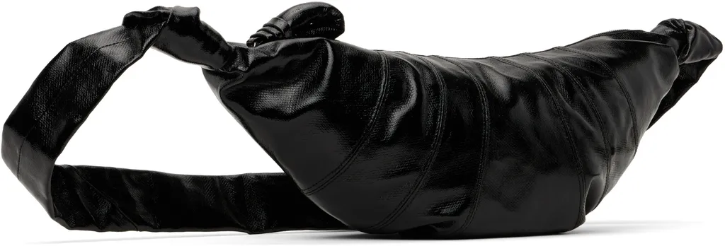 Croissant Zip-Up Medium Crossbody Bag