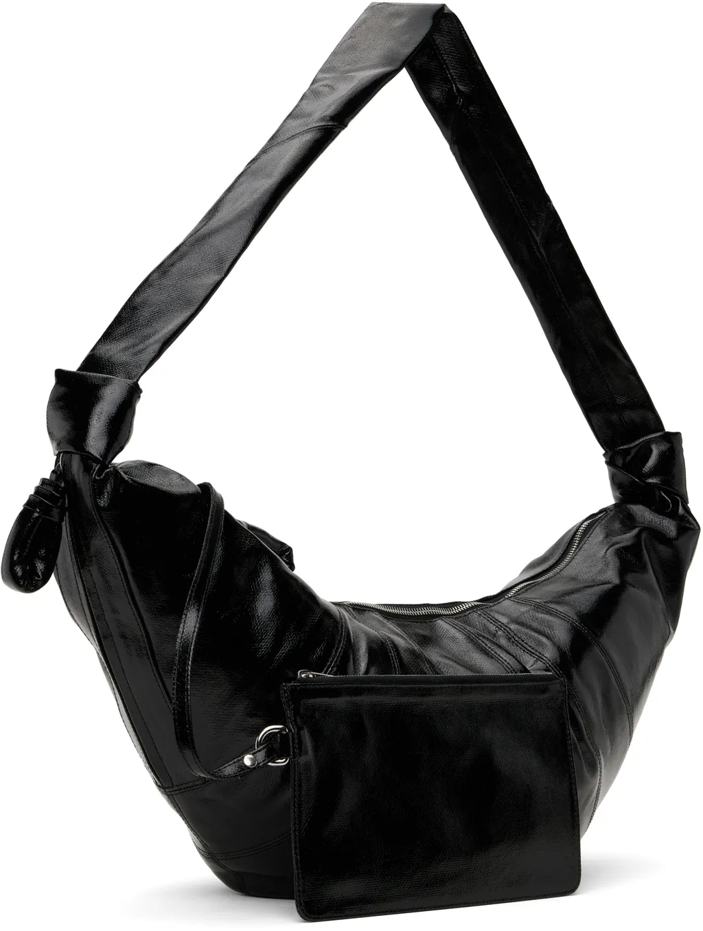 Croissant Curve-Edge Shoulder Bag
