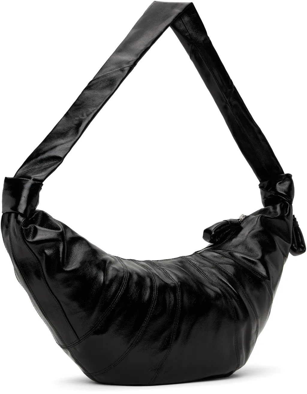 Croissant Curve-Edge Shoulder Bag
