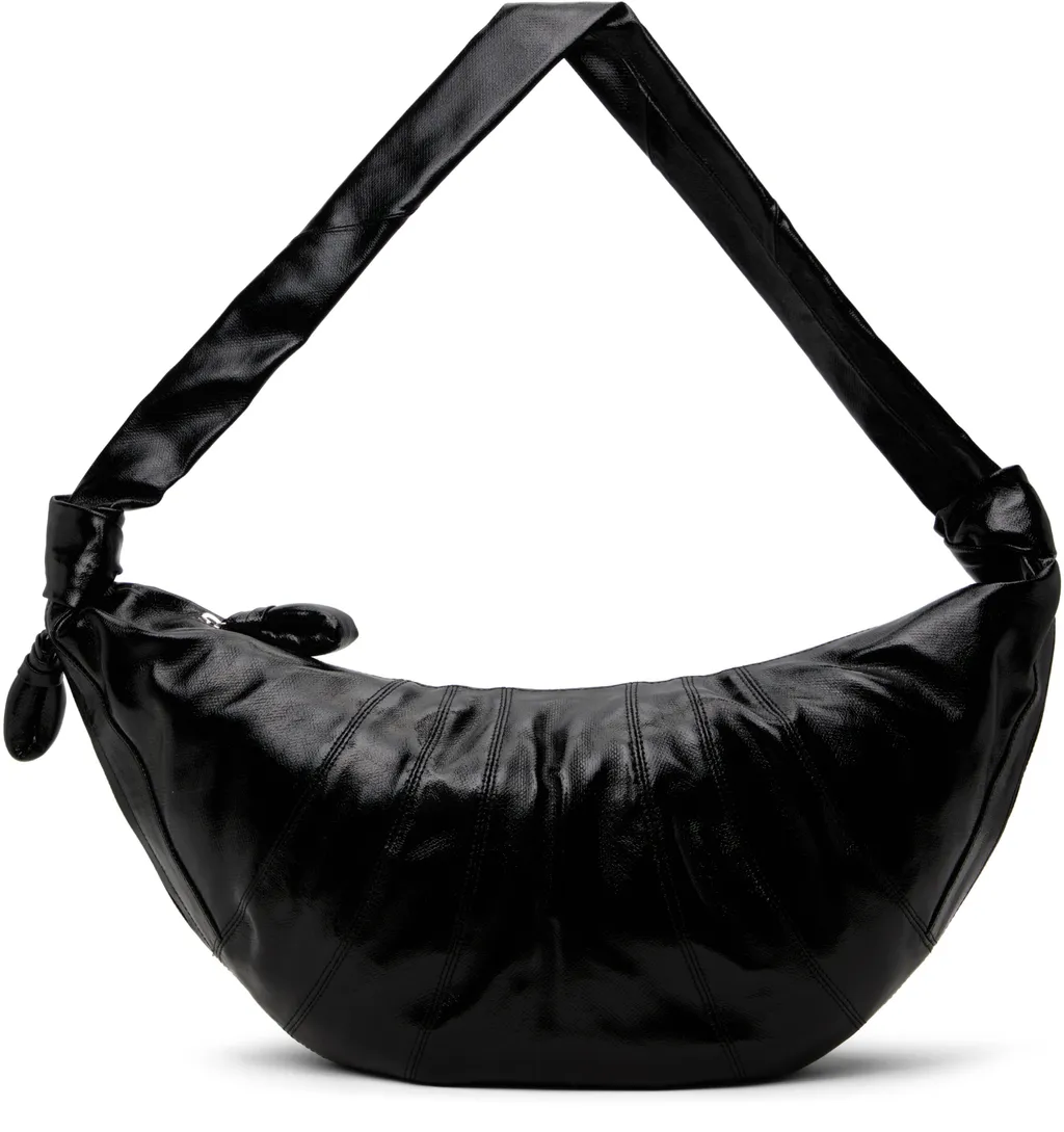 Croissant Curve-Edge Shoulder Bag