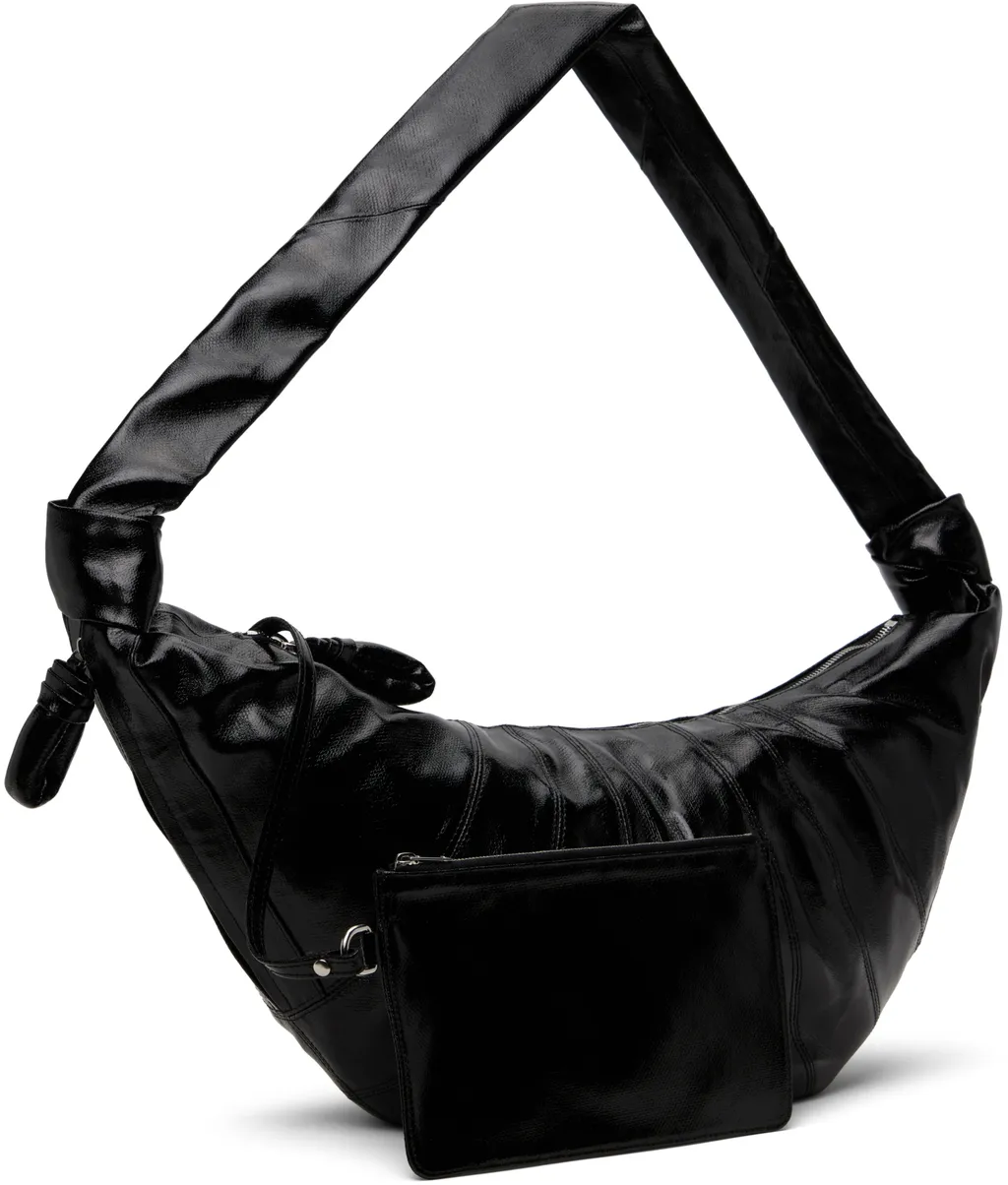 Croissant Curve-Edge Shoulder Bag