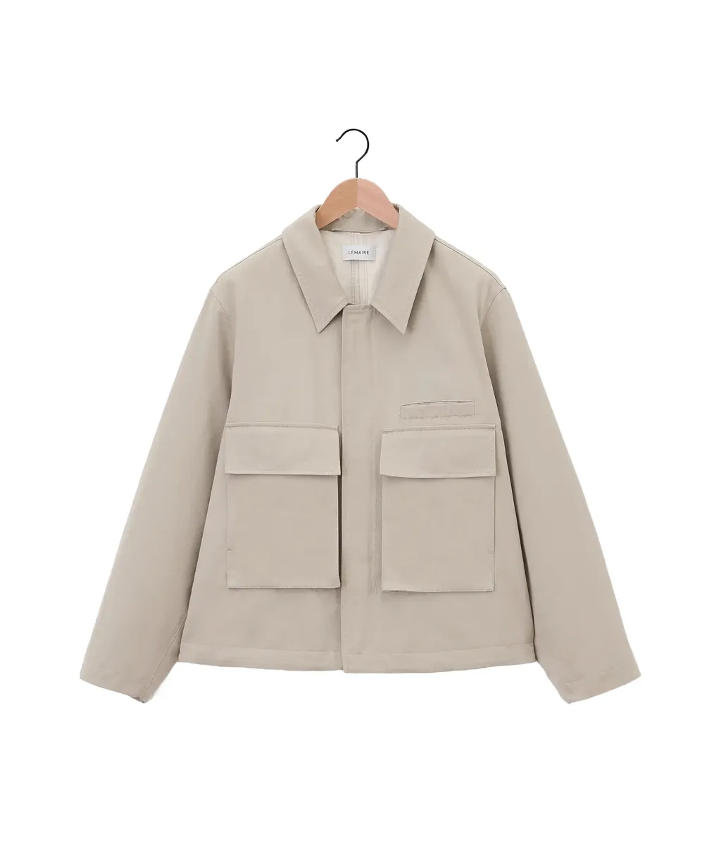 3D Pockets Quilted Jacket