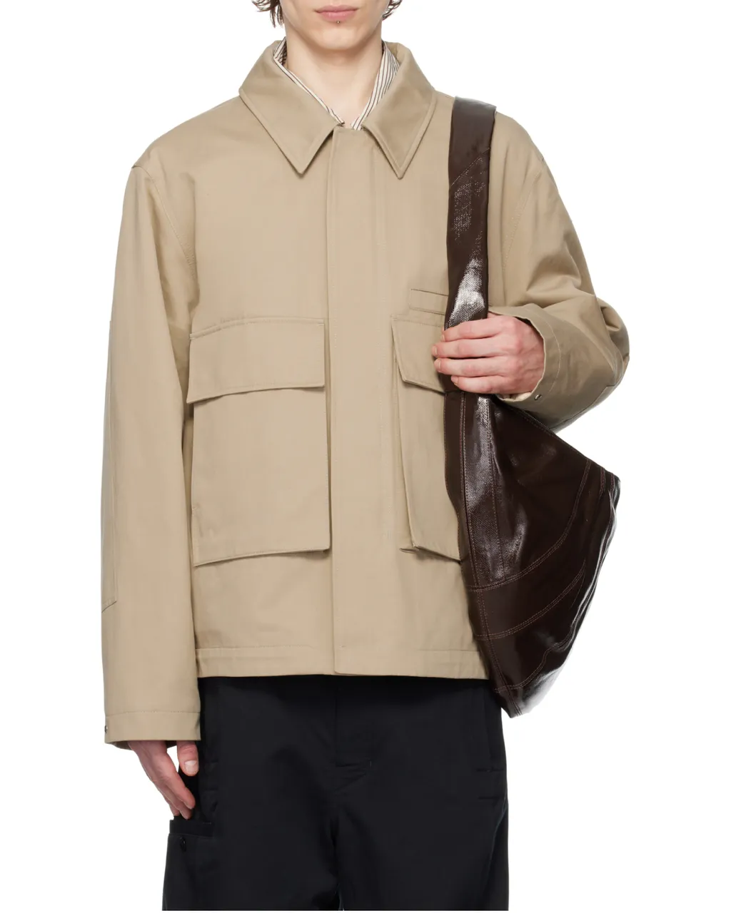 3D Pockets Quilted Jacket