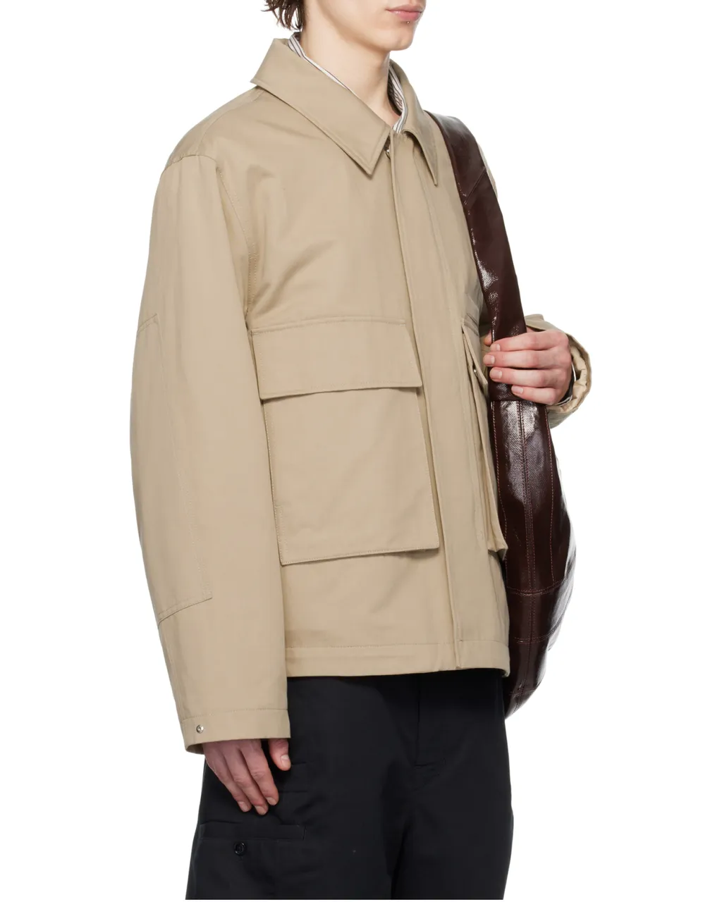 3D Pockets Quilted Jacket