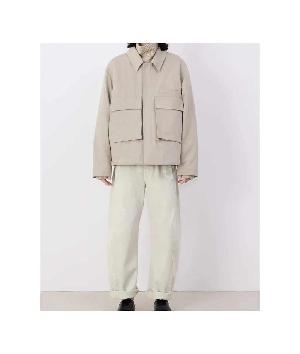3D Pockets Quilted Jacket