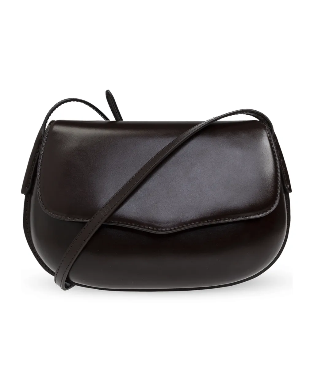 Belly Foldover Top Shoulder Bag