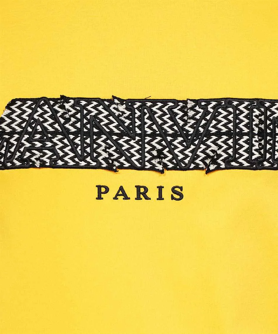 Logo Embroidered Crewneck T-Shirt