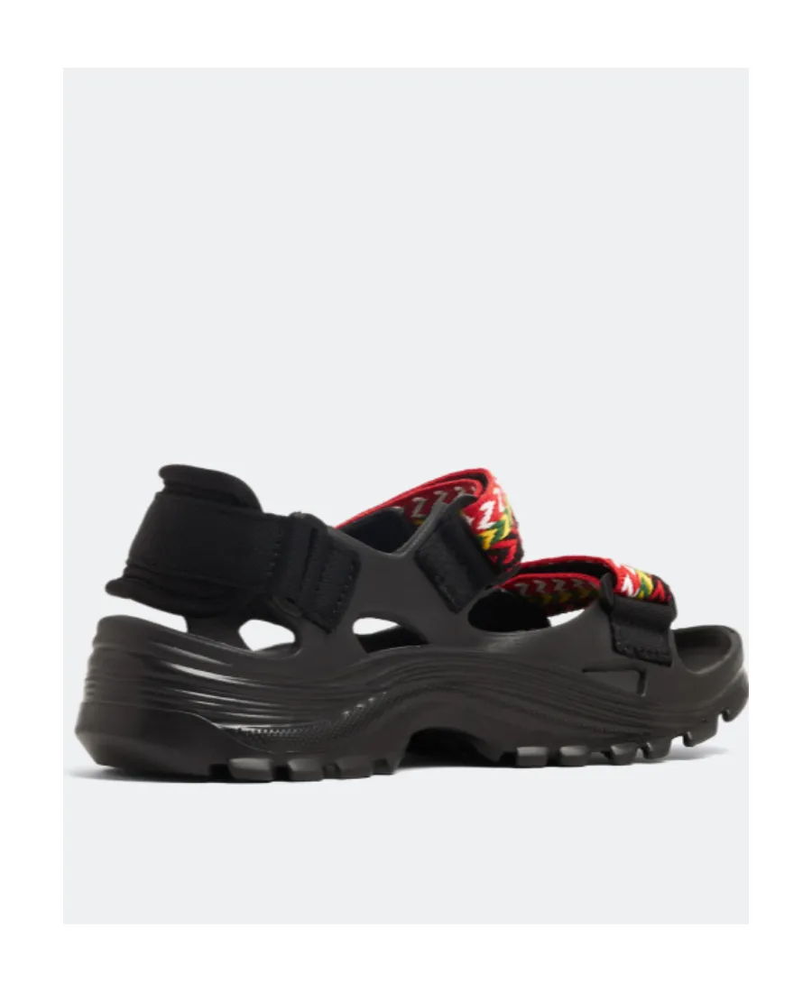 X Suicoke Logo Patch Wake Sandals