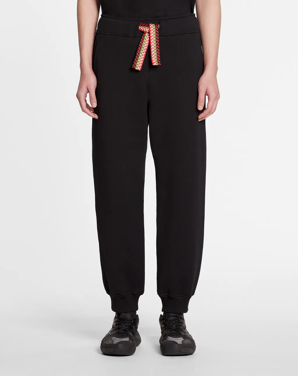 Drawstring Tapered Track Pants