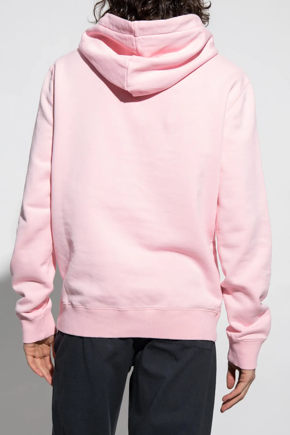 Embroidered-Logo Cotton Hoodie
