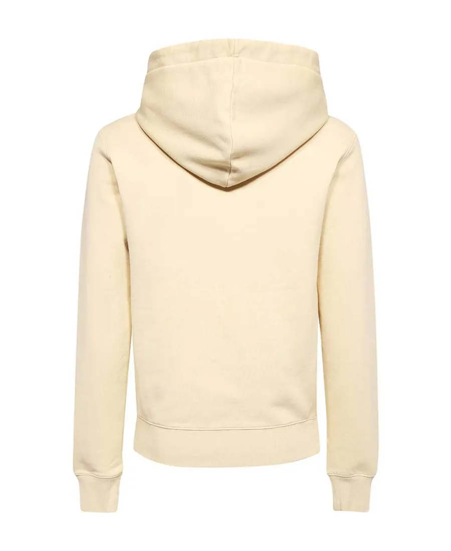 Logo Embroidered Drawstring Hoodie