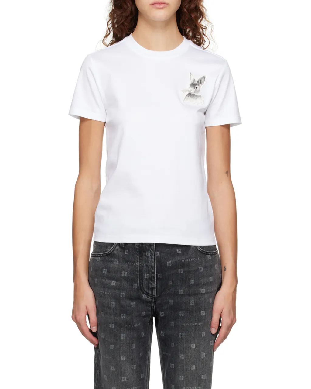 Rabbit Print T-Shirt
