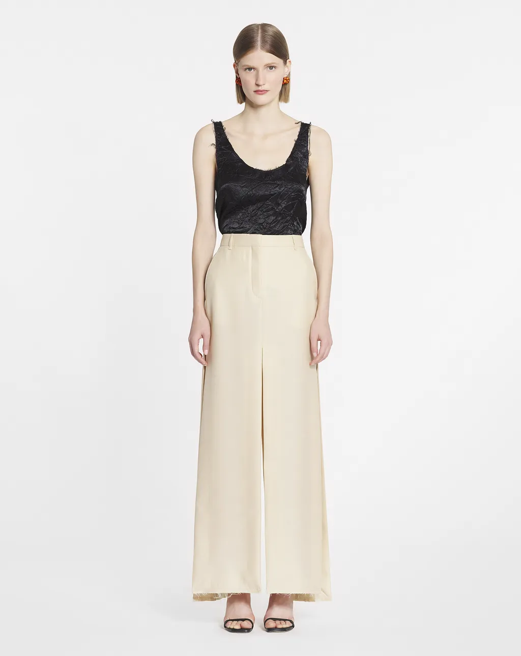 High Waist Slit Maxi Skirt