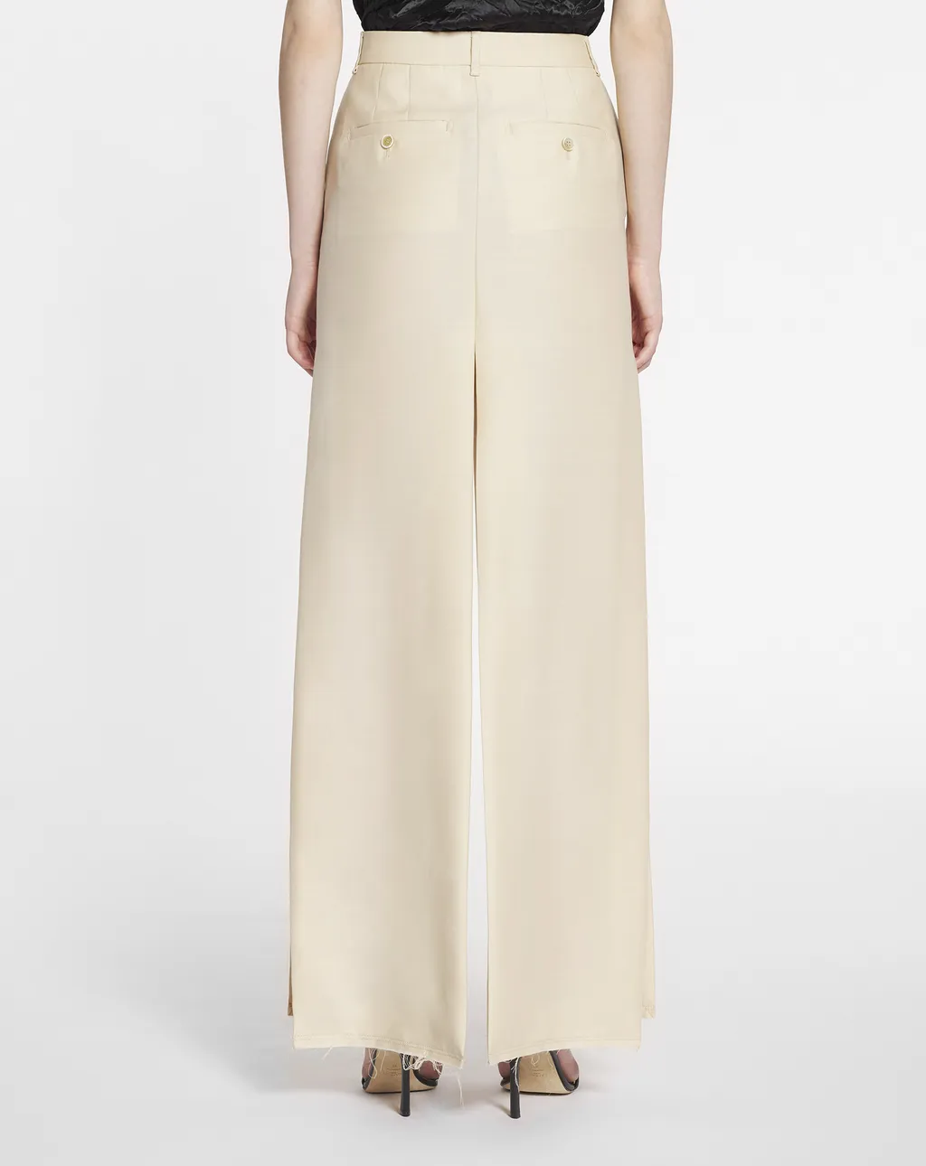 High Waist Slit Maxi Skirt