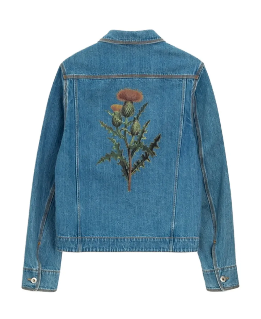 Rabbit-Patch Denim Jacket