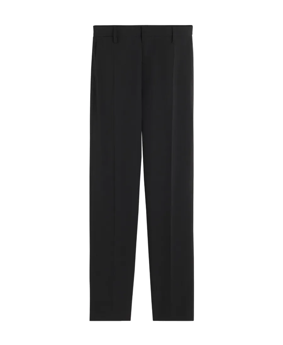 Mid-Rise Tailored Trousers
