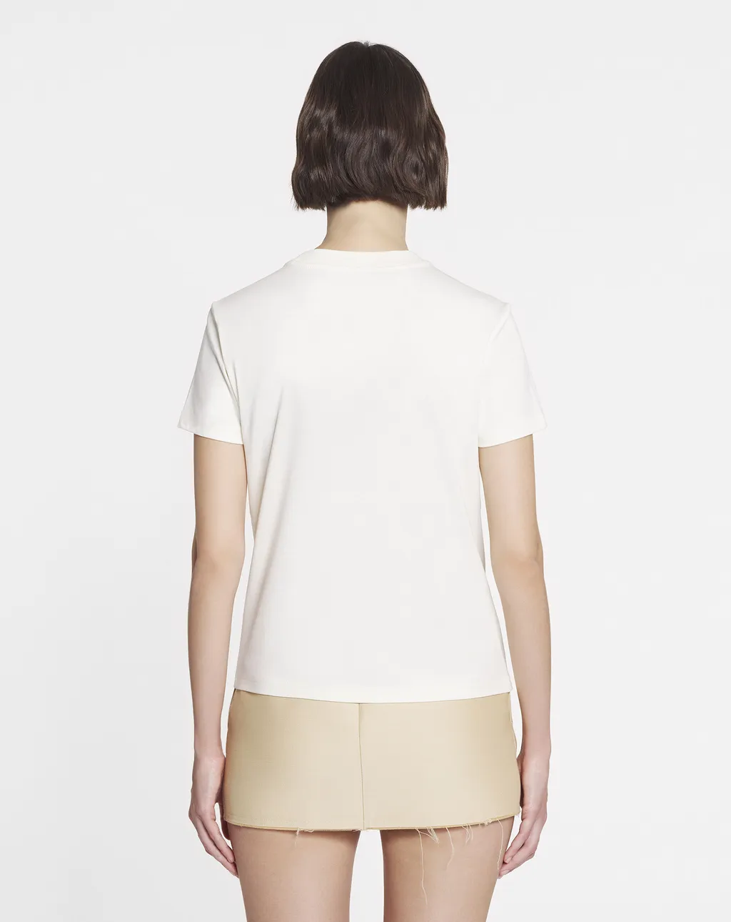 Logo Embroidered Crewneck T-Shirt