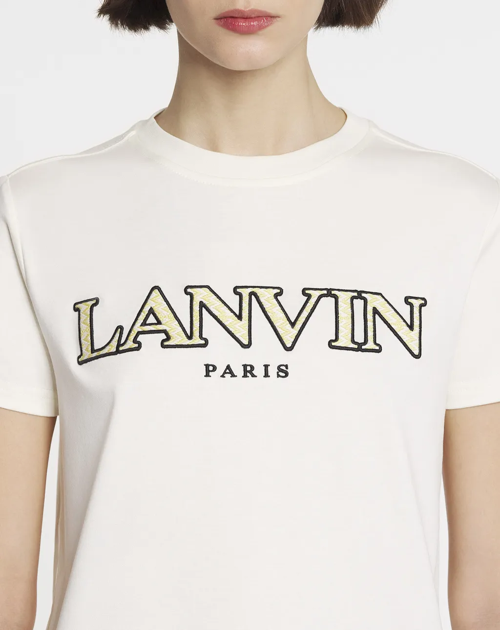 Logo Embroidered Crewneck T-Shirt