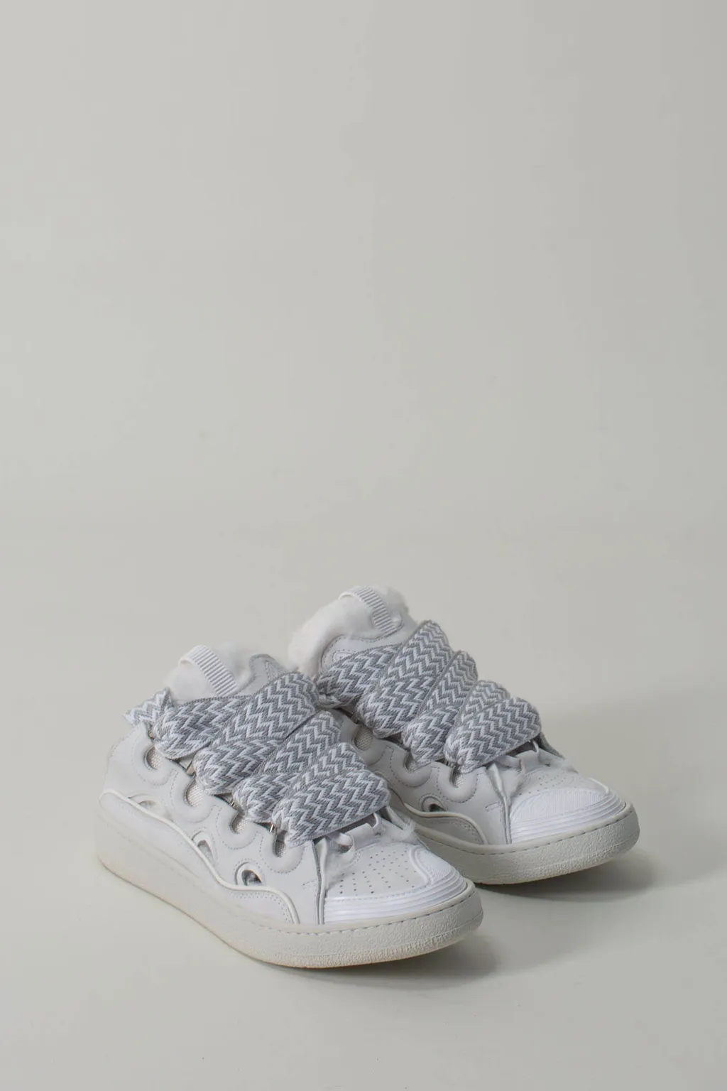 Curb Lace-Up Sneakers