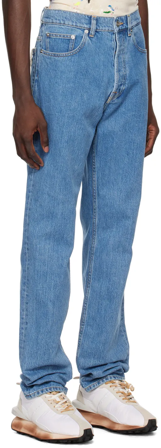 Straight-Leg Jeans
