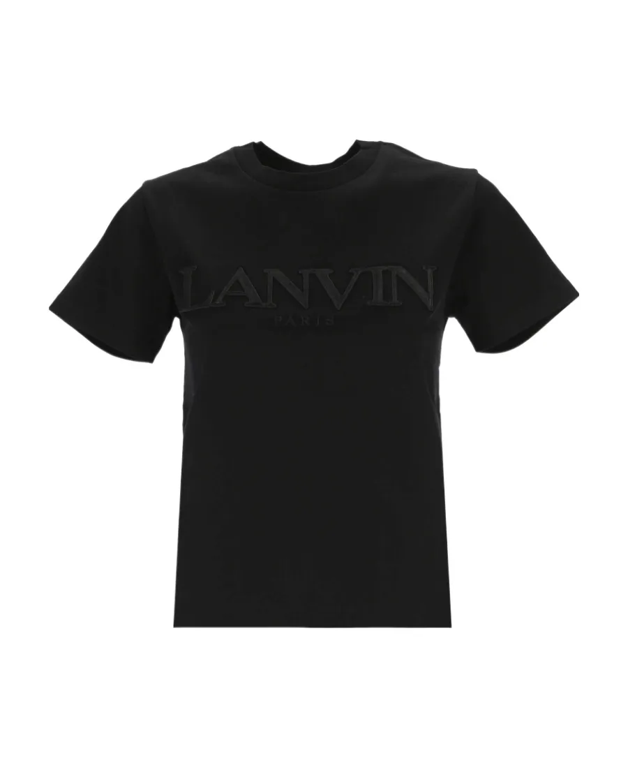 Logo-Lettering Cotton T-Shirt