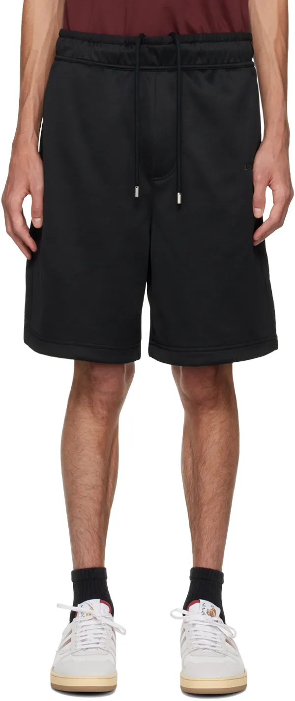 Logo Embroidered Bermuda Shorts
