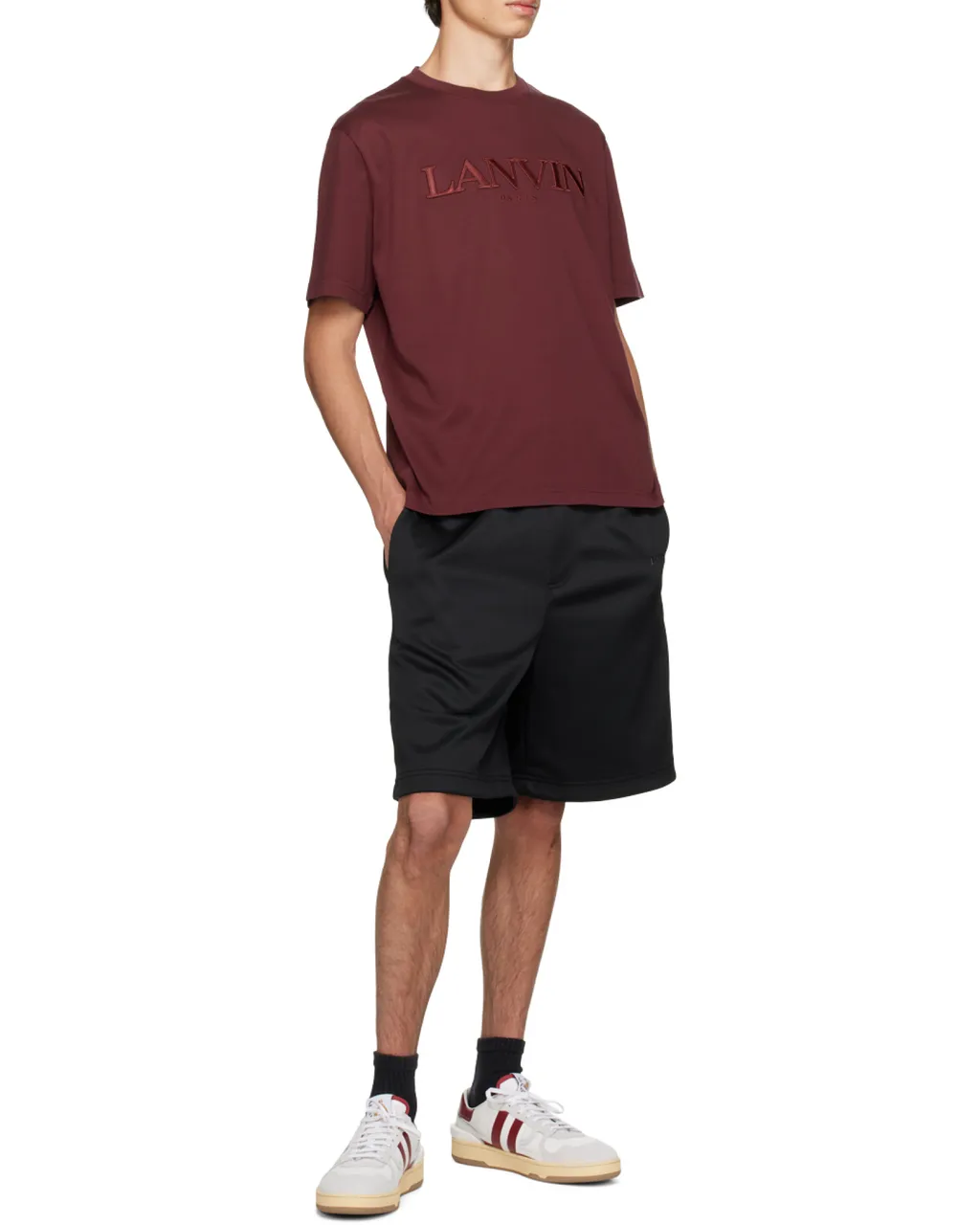 Logo Embroidered Bermuda Shorts