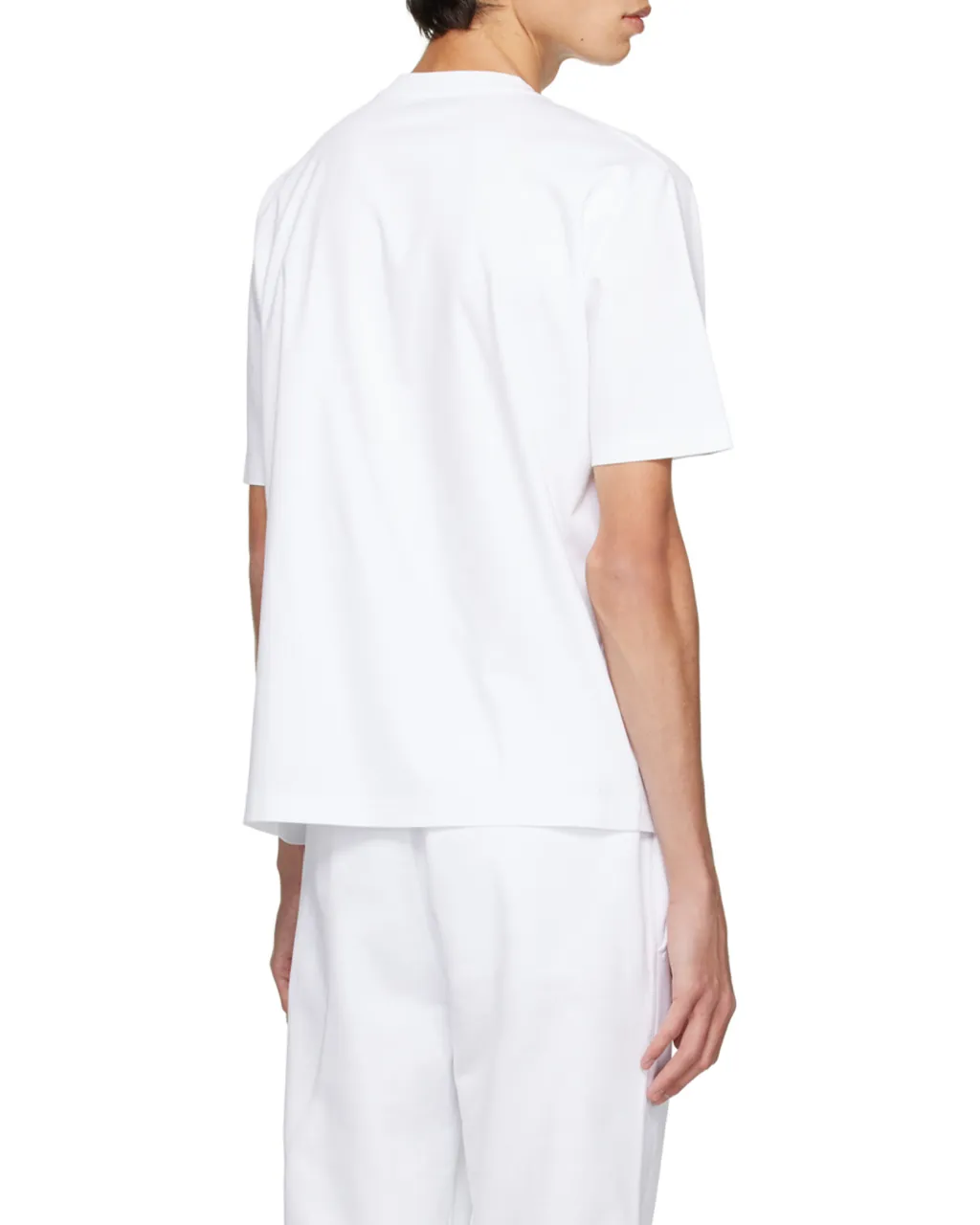 Logo Embroidered Crewneck T-Shirt
